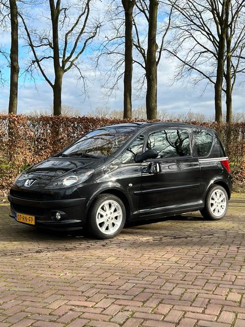 Peugeot 1007 1.6 16V Sporty 2-TRONIC 2005 Zwart, Auto's, Peugeot, Particulier, ABS, Airbags, Airconditioning, Boordcomputer, Centrale vergrendeling