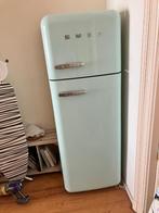 Smeg koelkast mintgroen, Witgoed en Apparatuur, Koelkasten en IJskasten, Ophalen, Gebruikt, 200 liter of meer, 60 cm of meer
