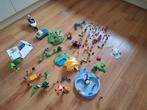 Uitgebreide camping set met caravan, boot en auto, Ophalen, Gebruikt