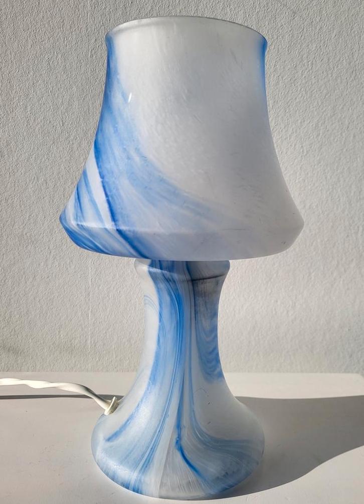Vintage mushroom lamp, Antiek en Kunst, Antiek | Glas en Kristal, Ophalen of Verzenden