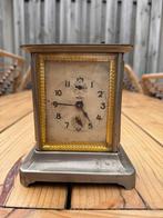 Antiek Duits Victoriaans Reisklokje, Ophalen of Verzenden