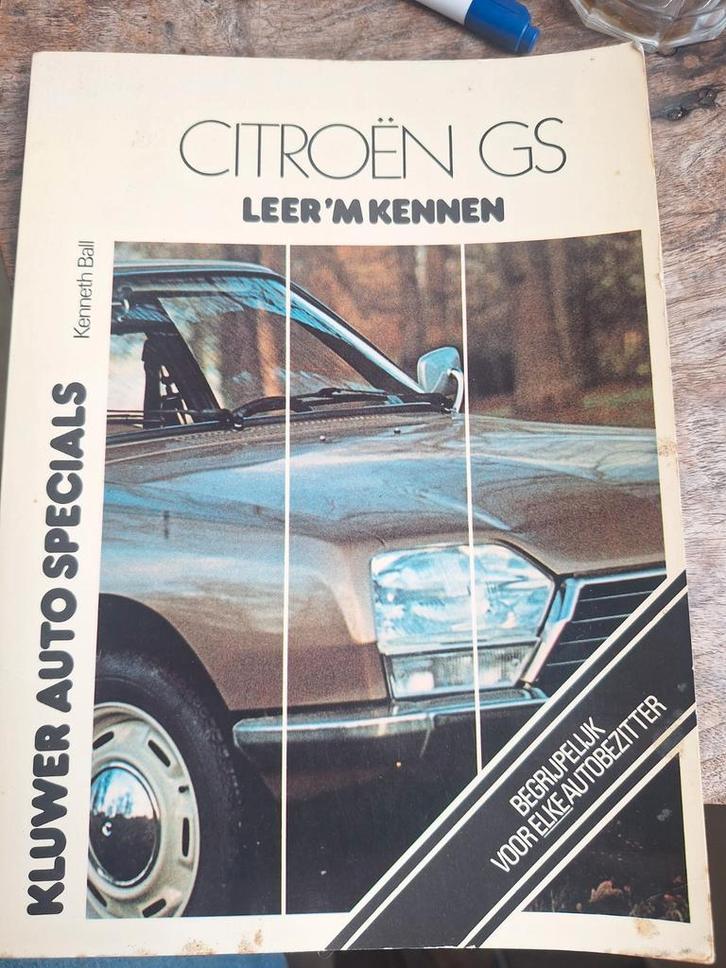 Kluwer Autohandboek Citroen GS t/m '75, Boeken, Auto's | Boeken, Ophalen of Verzenden