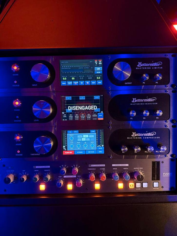 Bettermaker Mastering Equalizer - Topstaat!, Audio, Tv en Foto, Professionele Audio-, Tv- en Video-apparatuur, Zo goed als nieuw