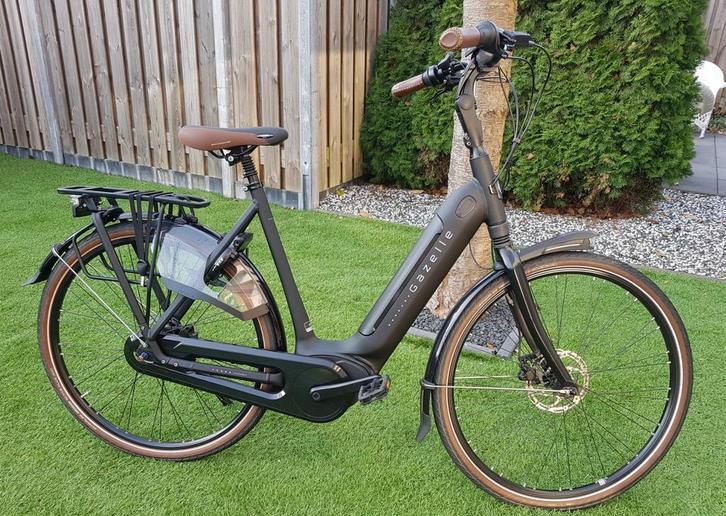 Gazelle Grenoble HBM C8 gegarandeerd in nieuwstaat!!, Fietsen en Brommers, Elektrische fietsen, Zo goed als nieuw, Gazelle, 55 tot 59 cm