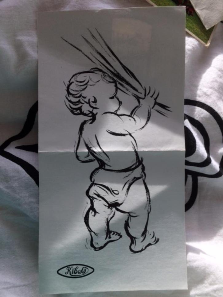 folder kibofa kinderstoel box jaren 60 70, Boeken, Catalogussen en Folders, Gelezen, Ophalen of Verzenden