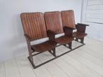 Jaren 30 art deco cinema bioscoop stoelen bankje, Antiek en Kunst, Ophalen
