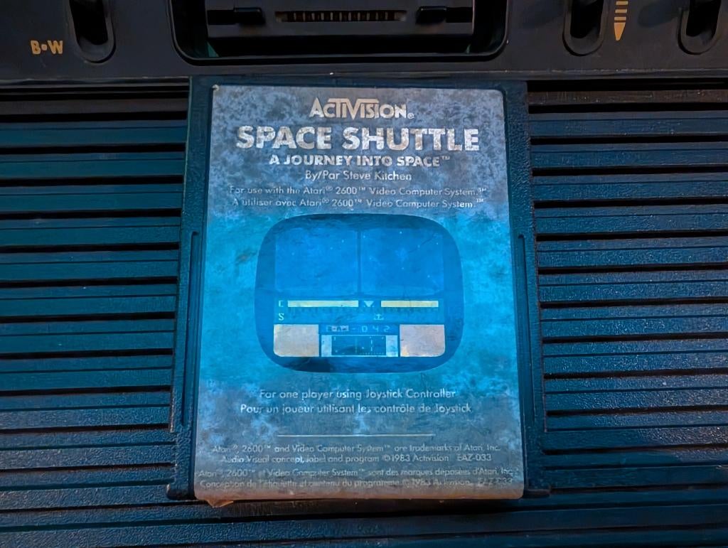 Space Shuttle - Atari 2600 spel game, Avontuur en Actie, Gebruikt, 1 speler, Ophalen of Verzenden