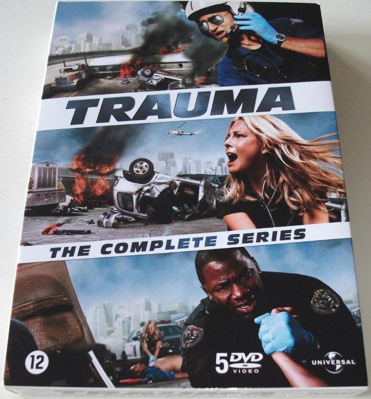 Mini-Serie *** TRAUMA *** 5-Disc Boxset The Complete Series, Cd's en Dvd's, Dvd's | Overige Dvd's, Zo goed als nieuw, Boxset, Vanaf 12 jaar