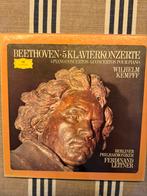 Beethoven 4 langspeelplaten in doos. Pianoconcerten., Cd's en Dvd's, Vinyl | Klassiek, Ophalen of Verzenden, Classicisme, Zo goed als nieuw