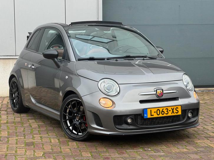 Fiat 500 C 1.4-16V ABARTH Cabrio, Leder, Ecc Airco, Auto's, Fiat, Particulier, ABS, Airbags, Airconditioning, Boordcomputer, Centrale vergrendeling