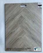 Visgraat Pvc Click Victoria met 6mm integreerde ondervloer, 75 m² of meer, Nieuw, Ophalen of Verzenden, Visgraat Pvc click light eiken met integreerde ondervloer