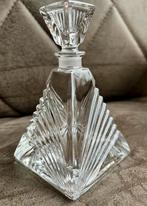 Vintage parfum flesje kristal, Antiek en Kunst, Antiek | Glas en Kristal, Ophalen of Verzenden