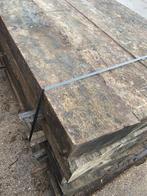 Eikenhouten gebruikte wisselhouten bielzen GEEN teer, Tuin en Terras, Bielzen en Borders, Niet ingevuld, Gebruikt, Ophalen of Verzenden