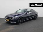Mercedes-Benz C-klasse 180 Ambition | Automaat | Navigatie |, Automaat, Blauw, Leder en Stof, 19 km/l