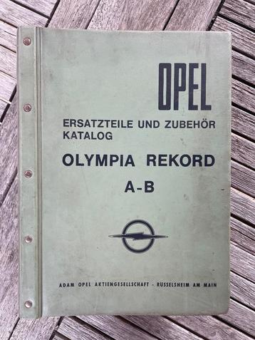 Opel Olympia Rekord - catalogus reserve onderdelen beschikbaar voor biedingen