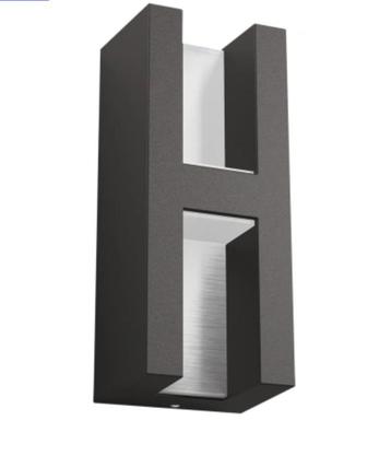 Philips wandlamp Shadow antraciet 2x4,5W 3 stuks beschikbaar voor biedingen