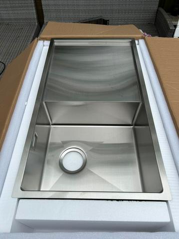Nieuwe TitanSteel gootsteen - Ongebruikt in verpakking