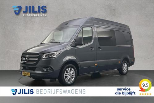 Mercedes-Benz Sprinter 319 CDI L2H2 Dubbel Cabine | Automaat, Auto's, Bestelauto's, Bedrijf, Te koop, ABS, Achteruitrijcamera