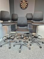 Bimos labaratorium stoelen, Ophalen, Zwart, Zo goed als nieuw, Bureaustoel