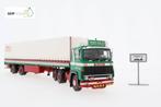TEKNO Scania 140 met 2-assige huif Torben Lang, Hobby en Vrije tijd, Modelauto's | 1:50, Info@seipholland.nl, Nieuw, Tekno, Bus of Vrachtwagen