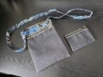 Tassen set van spijkerstof - nieuw, Ophalen of Verzenden, Nieuw, Blauw, Schoudertasje