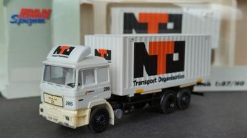 Man F90 Cargo Box Nedlloyd Nto 1:87 H0 AWM Pol beschikbaar voor biedingen