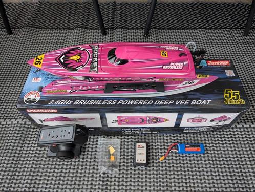 Joysway brushless rc boot, Hobby en Vrije tijd, Modelbouw | Boten en Schepen, Zo goed als nieuw, Overige merken, Ophalen of Verzenden