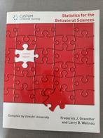 Statistics for the behavioral sciences, Boeken, Ophalen of Verzenden, Zo goed als nieuw, WO