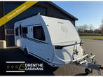 Knaus Sudwind 60 Years 460 EU airco+luifel+mover+BOVAG, Caravans en Kamperen, Overige typen, Bedrijf, Treinzit, 4 tot 5 meter