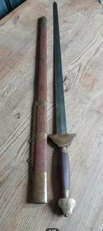 Antiek Zwaard met Houten Schede, Antiek en Kunst, Ophalen of Verzenden
