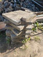 Grindtegels 50x50x5 cm - Tuintegels, Tuin en Terras, Tegels en Klinkers, Ophalen, Gebruikt, Minder dan 5 m², Beton