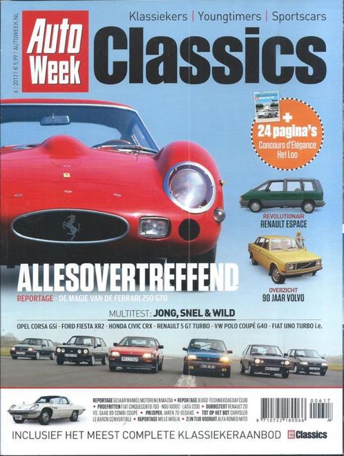 Autoweek Cl 6 2017 : Porsche 928 - Renault 5 GT Turbo - Saab, Boeken, Auto's | Folders en Tijdschriften, Gelezen, Algemeen, Ophalen of Verzenden