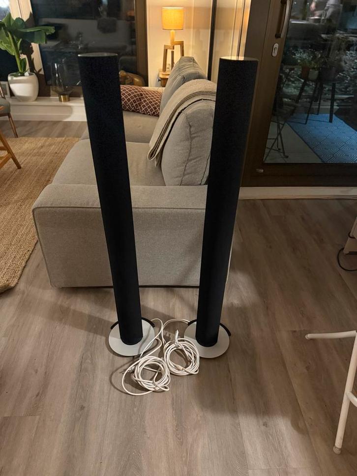Bang & Olufsen BeoLab 6000 Actieve Luidsprekers - Set, Audio, Tv en Foto, Luidsprekers, Gebruikt, Front, Rear of Stereo speakers