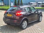 Nissan Juke €6750,-1.6 Acenta Apk 2026 Nappas Dealer onder, Voorwielaandrijving, Euro 5, Stof, Zwart
