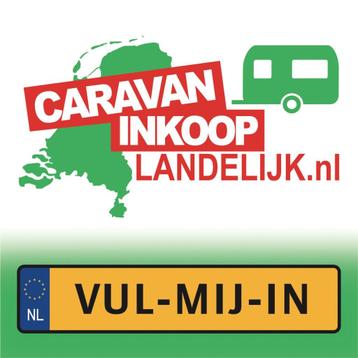Inkoop caravans gezocht, met spoed alle merken ook schade 💶 beschikbaar voor biedingen