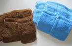 Handdoeken blauw/bruin, Ophalen, Nieuw, Blauw, Handdoek