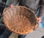 Gave rieten mand 55cm diameter, Ophalen of Verzenden, Zo goed als nieuw, Rond, Riet