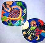 Frederique Repko 2 doosjes Spaan Kunstenaar Vlissingen, Antiek en Kunst, Curiosa en Brocante, Verzenden