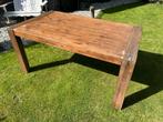 Stoere eettafel - compact & transportvriendelijk, Huis en Inrichting, Gebruikt, Stoer!, 150 tot 200 cm, Vier personen