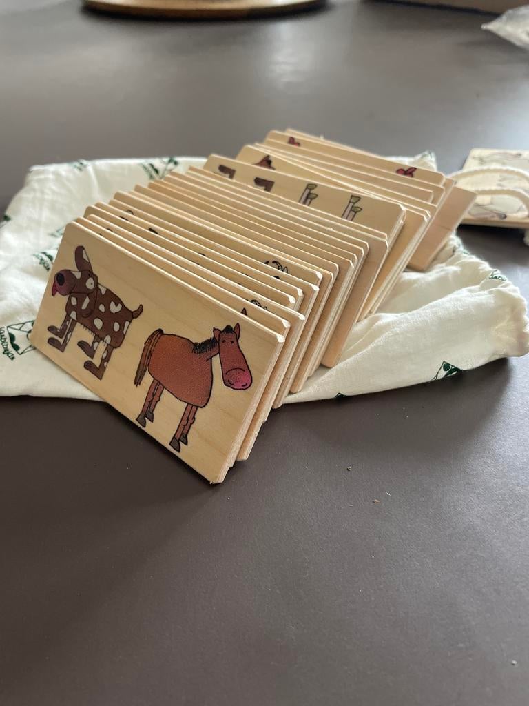 Jan Bibejan Domino Spel - Zo Goed Als Nieuw!, Ophalen of Verzenden, Zo goed als nieuw, Overige typen