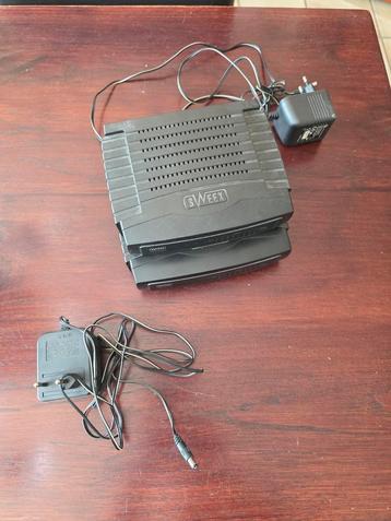 2x Sweex SW108 Gigabit Switch - 8 Poorts beschikbaar voor biedingen