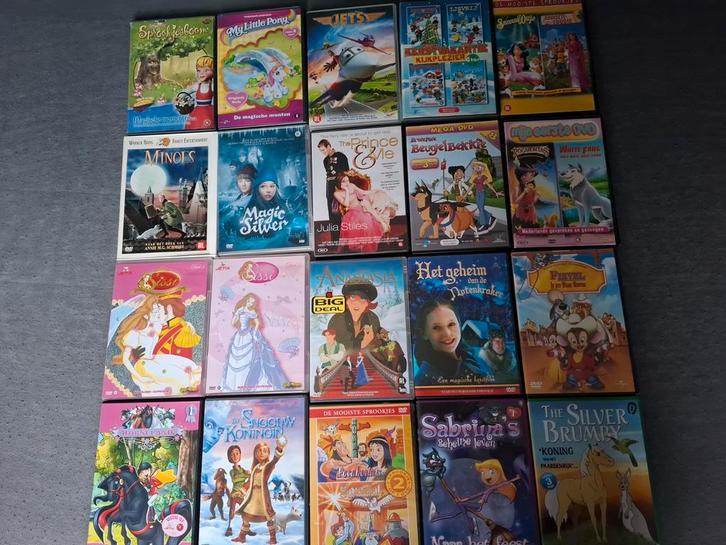 Pakket van 20 Kinder DVD's, Cd's en Dvd's, Dvd's | Kinderen en Jeugd, Gebruikt, Film, Avontuur, Boxset, Alle leeftijden, Ophalen of Verzenden