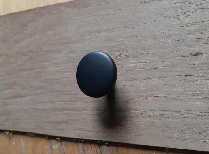 Kastknop/ meubelknop zwart model retro 30 mm NIEUW, Doe-het-zelf en Verbouw, Hang- en Sluitwerk, Nieuw, Overige typen, Overige materialen