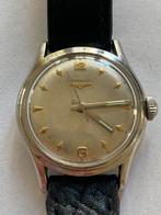 Longines jaren 50 caliber 23ZS, Staal, Met bandje, 1930 tot 1960, Ophalen of Verzenden