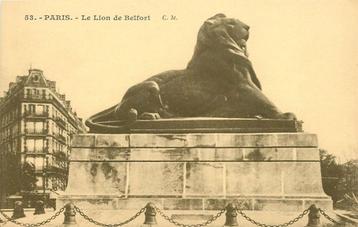 (376-180-029) Paris Le Lion de Belfort beschikbaar voor biedingen