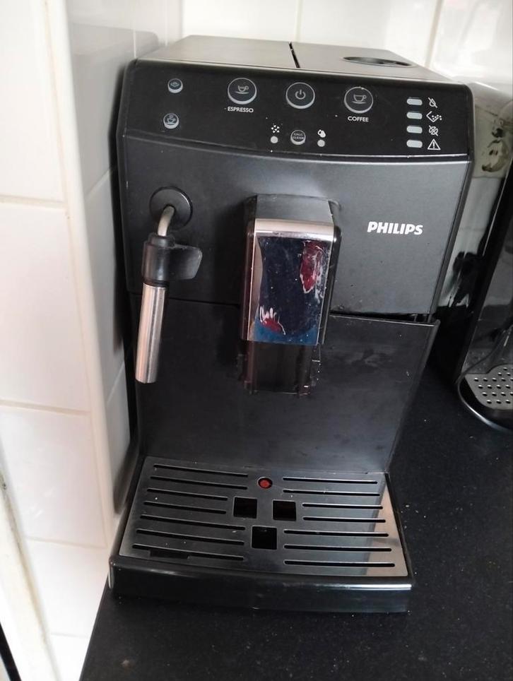 Philips espressomachine/ koffie machine/ bonen machine, Witgoed en Apparatuur, Koffiezetapparaten, Ophalen