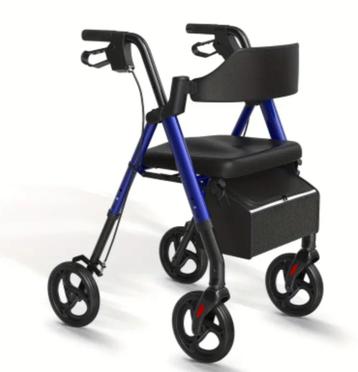 Rollator blauw (nieuw in doos en gratis verzenden) beschikbaar voor biedingen