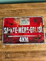 Saint Mere Eglise Aluminium bord., Ophalen of Verzenden, Landmacht, Overige gebieden, Overige typen
