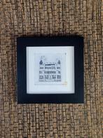 Ets Hotel New York Rotterdam 10x10 cm, handgemaakt, Minder dan 50 cm, Oorspronkelijke maker, Nieuw, Ophalen of Verzenden