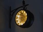 Lief Klein Stationsklok, 14 cm. verlichting , KENSINGTON, Ophalen of Verzenden, Zo goed als nieuw, Analoog, Wandklok